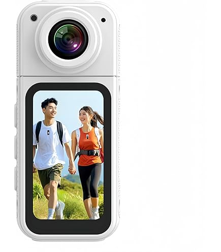 Amazon | CQH S70 2.7Kサムアクションカメラ、64GBミニボディカメラ